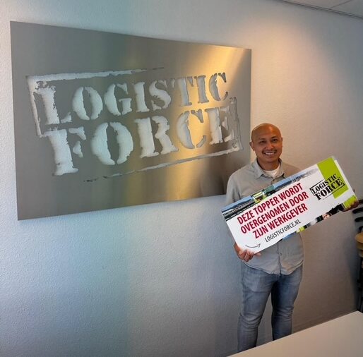 Frederik overgenomen door werkgever via Logistic Force