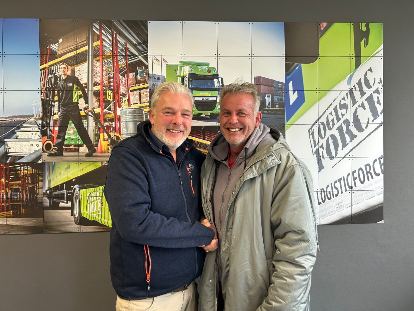 Jan Gert (kandidaat) en Arthur (vestigingsmanager Uden)